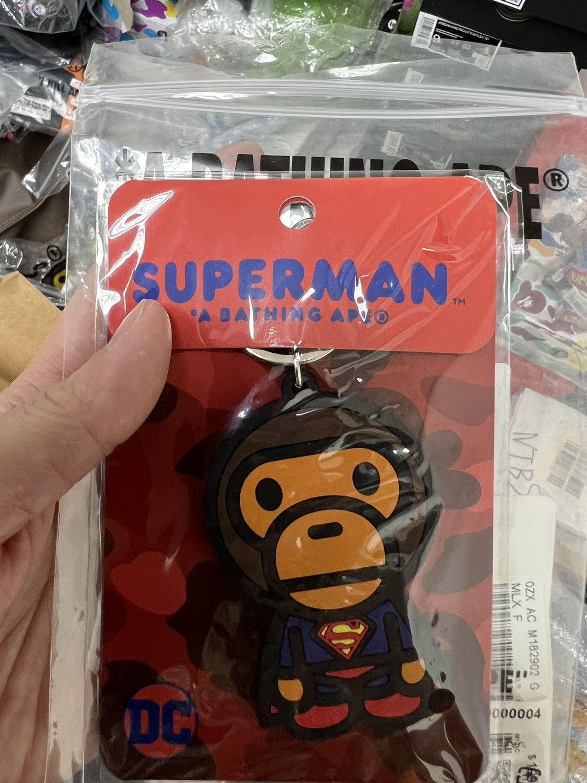Bape Bape x DC superman keychain Size ONE SIZE - 1 Thumbnail