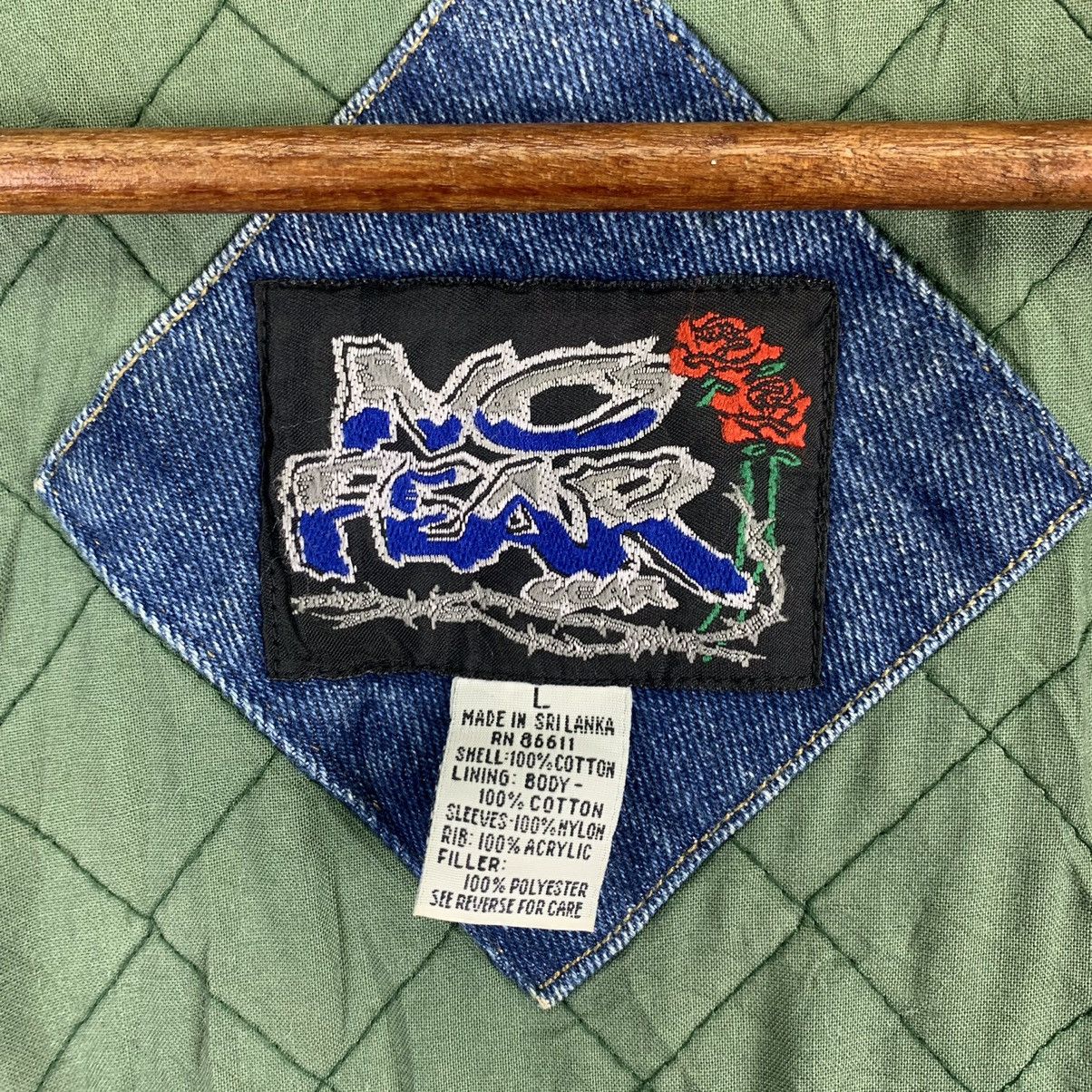 No Fear No Fear Sport Gear Varsity Denim Jacket Size US L / EU 52-54 / 3 - 8 Thumbnail