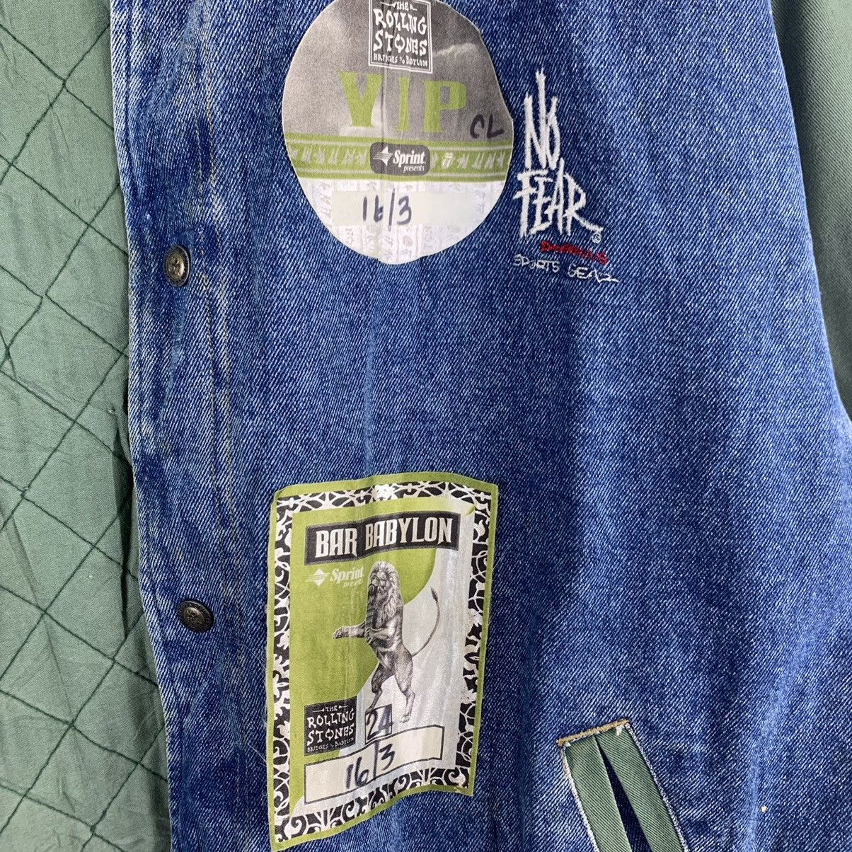 No Fear No Fear Sport Gear Varsity Denim Jacket Size US L / EU 52-54 / 3 - 6 Thumbnail