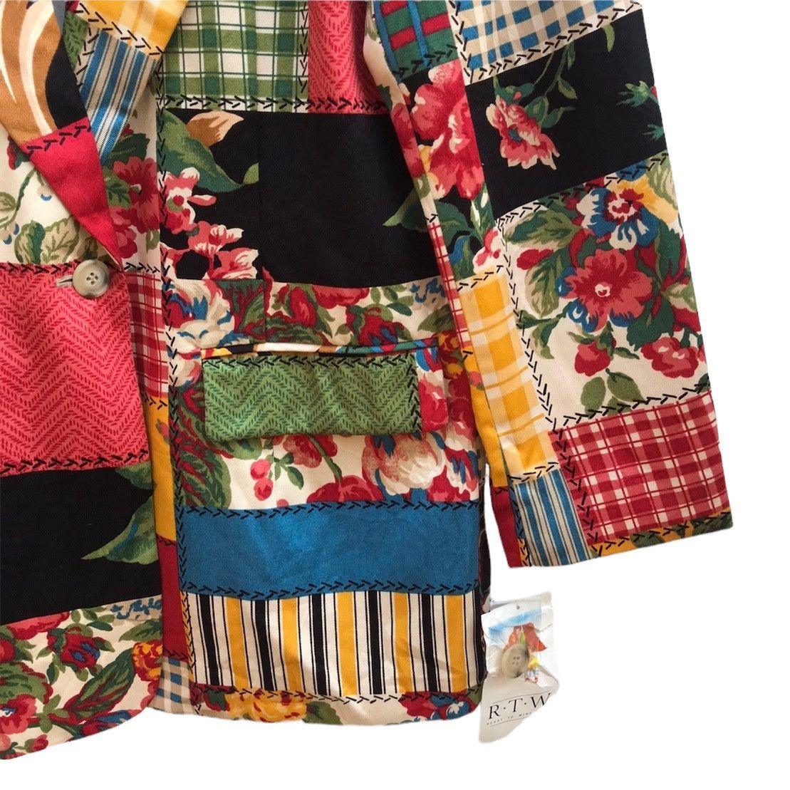 Japanese Brand R.T.W Blazer Coat Size 36R - 5 Thumbnail
