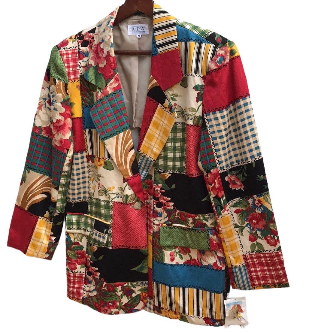 Japanese Brand R.T.W Blazer Coat Size 36R - 3 Thumbnail