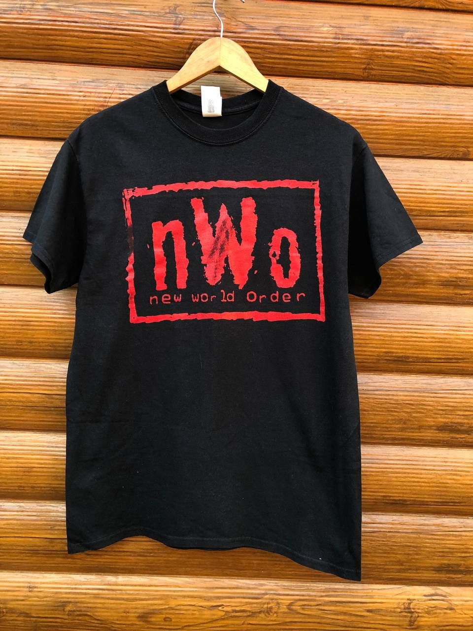 Vintage × WCW/nWo × WWE Vintage WCW NWO New World Order Black Tee Size US M / EU 48-50 / 2 - 1 Thumbnail