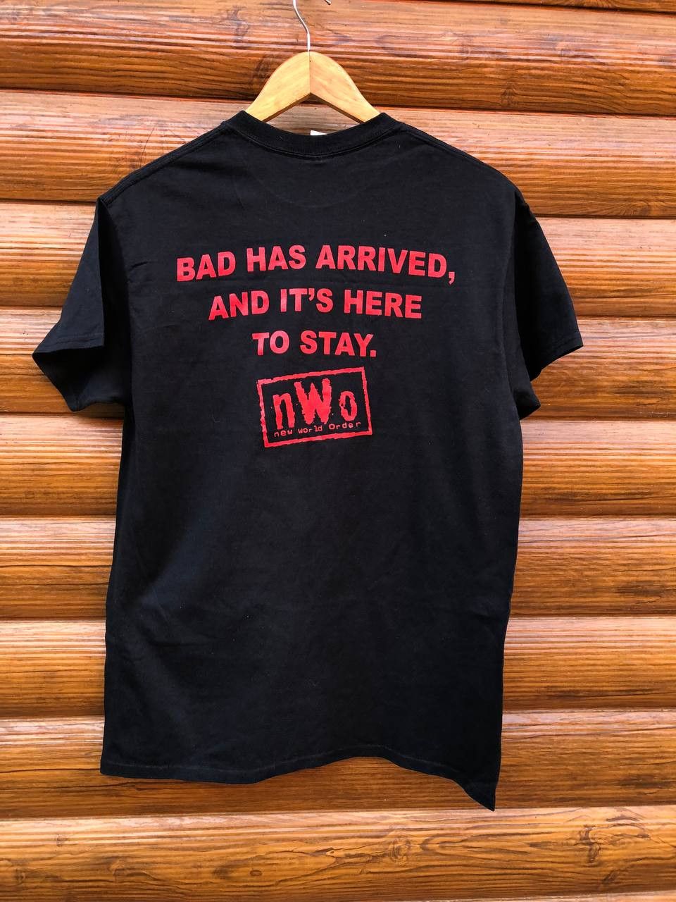 Vintage × WCW/nWo × WWE Vintage WCW NWO New World Order Black Tee Size US M / EU 48-50 / 2 - 3 Thumbnail