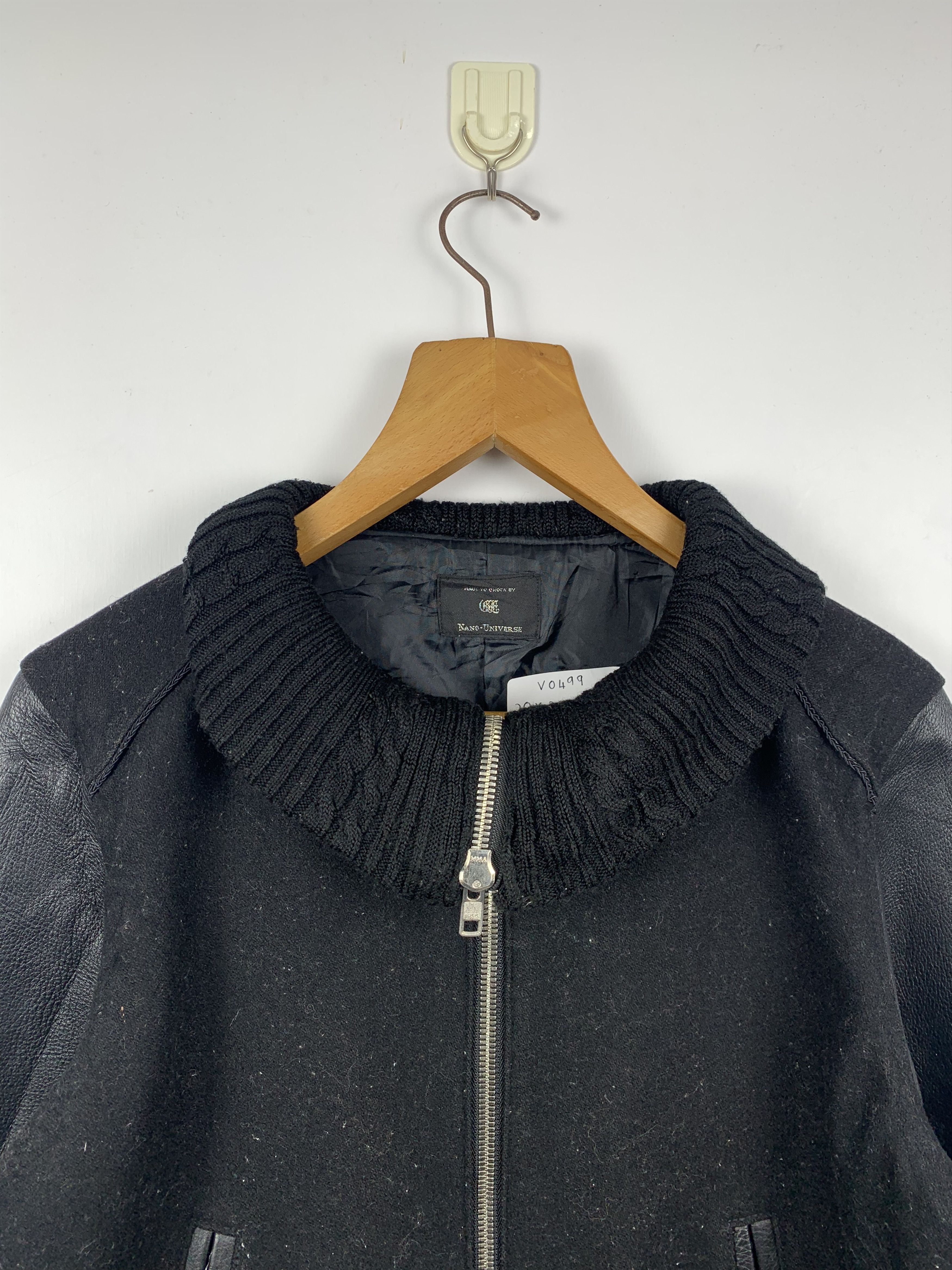 Vintage Vintage Japanese Brand Sleeve Leather Varsity Jacket V0499 Size US M / EU 48-50 / 2 - 3 Thumbnail
