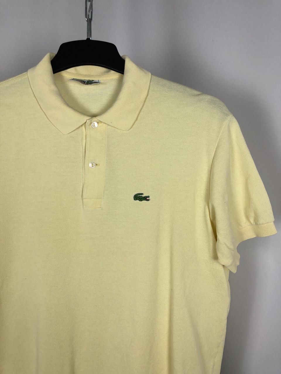 Lacoste Men’s Lacoste vintage polo t-shirts yellow size (8) XXL Size US XXL / EU 58 / 5 - 2 Thumbnail