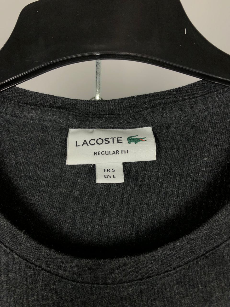 Lacoste Lacoste T-shirts grey size L Size US L / EU 52-54 / 3 - 3 Thumbnail