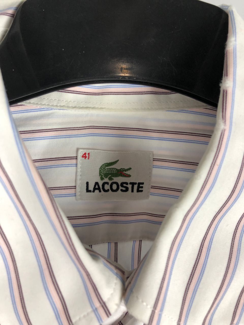 Lacoste Lacoste vintage shirts long sleeve size L Size US L / EU 52-54 / 3 - 3 Thumbnail