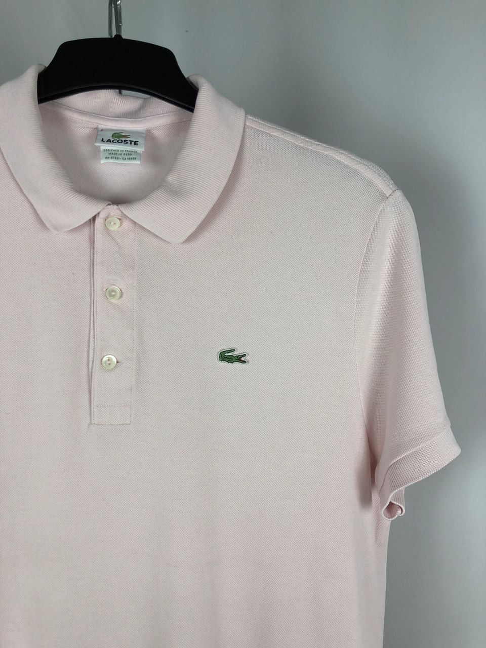 Lacoste Lacoste vintage polo T-shirts pink size 6 (XL) Size US XL / EU 56 / 4 - 2 Thumbnail