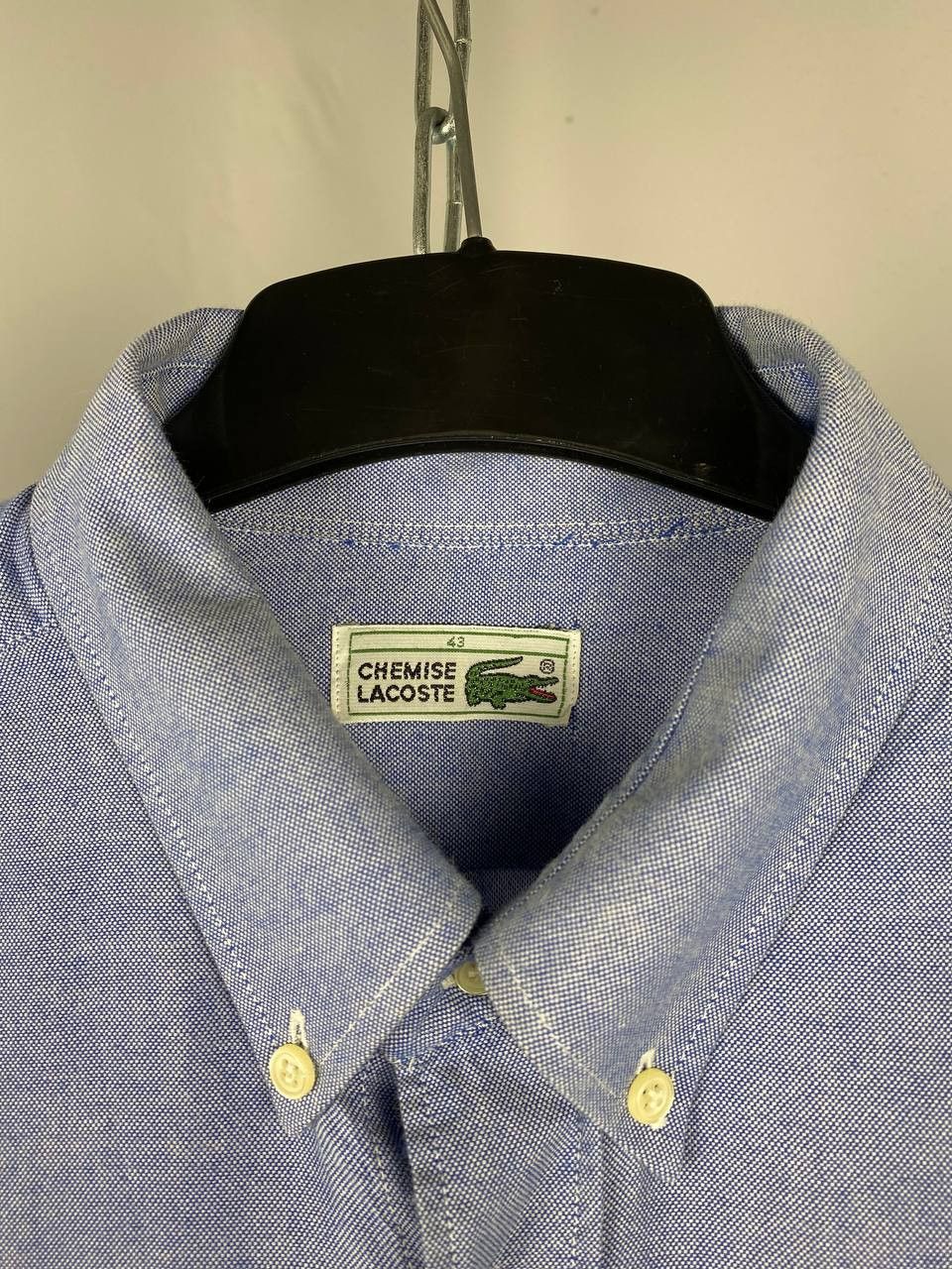Lacoste Lacoste vintage shirts long sleeve size XL Size US XL / EU 56 / 4 - 3 Thumbnail