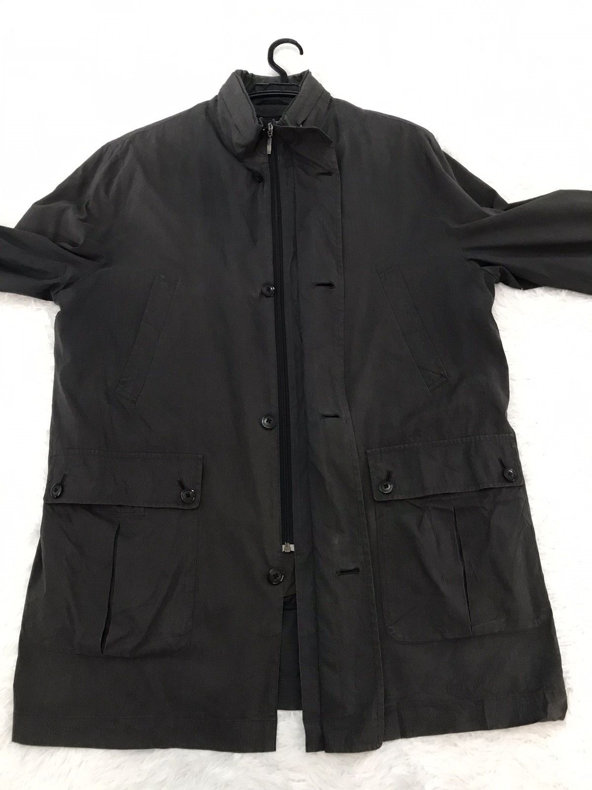 Burberry Faded Burberry London Mid Length Jacket Made in Japan Size US L / EU 52-54 / 3 - 17 Thumbnail
