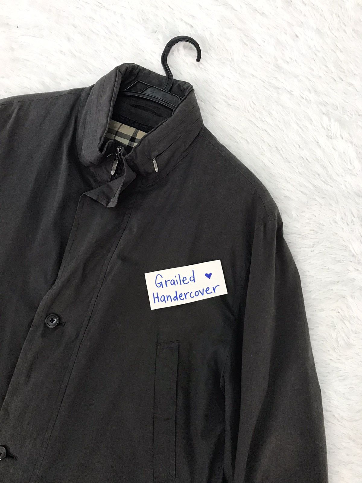 Burberry Faded Burberry London Mid Length Jacket Made in Japan Size US L / EU 52-54 / 3 - 5 Thumbnail