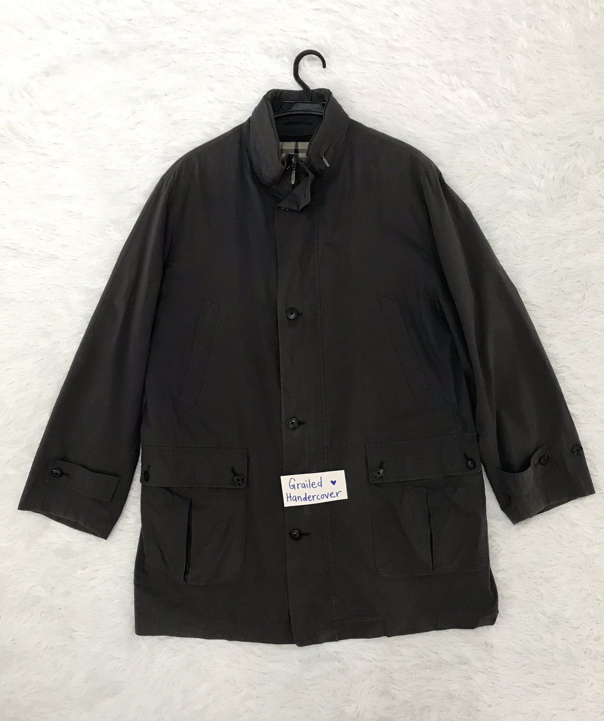 Burberry Faded Burberry London Mid Length Jacket Made in Japan Size US L / EU 52-54 / 3 - 1 Thumbnail