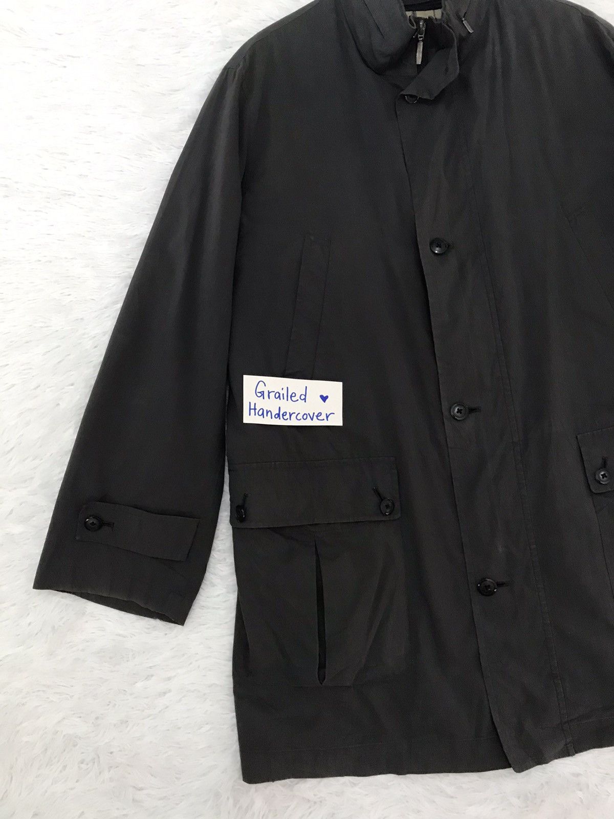Burberry Faded Burberry London Mid Length Jacket Made in Japan Size US L / EU 52-54 / 3 - 3 Thumbnail