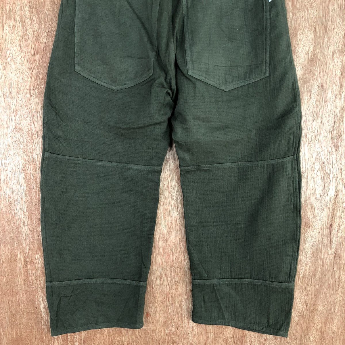 Japanese Brand Japan rare vintage Green Straight Pants Waist 25 #H0103 Size 25" / US 0 / IT 36 - 8 Thumbnail