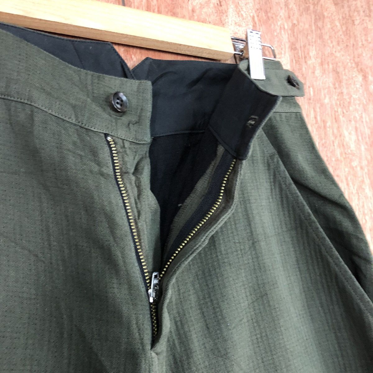 Japanese Brand Japan rare vintage Green Straight Pants Waist 25 #H0103 Size 25" / US 0 / IT 36 - 5 Thumbnail