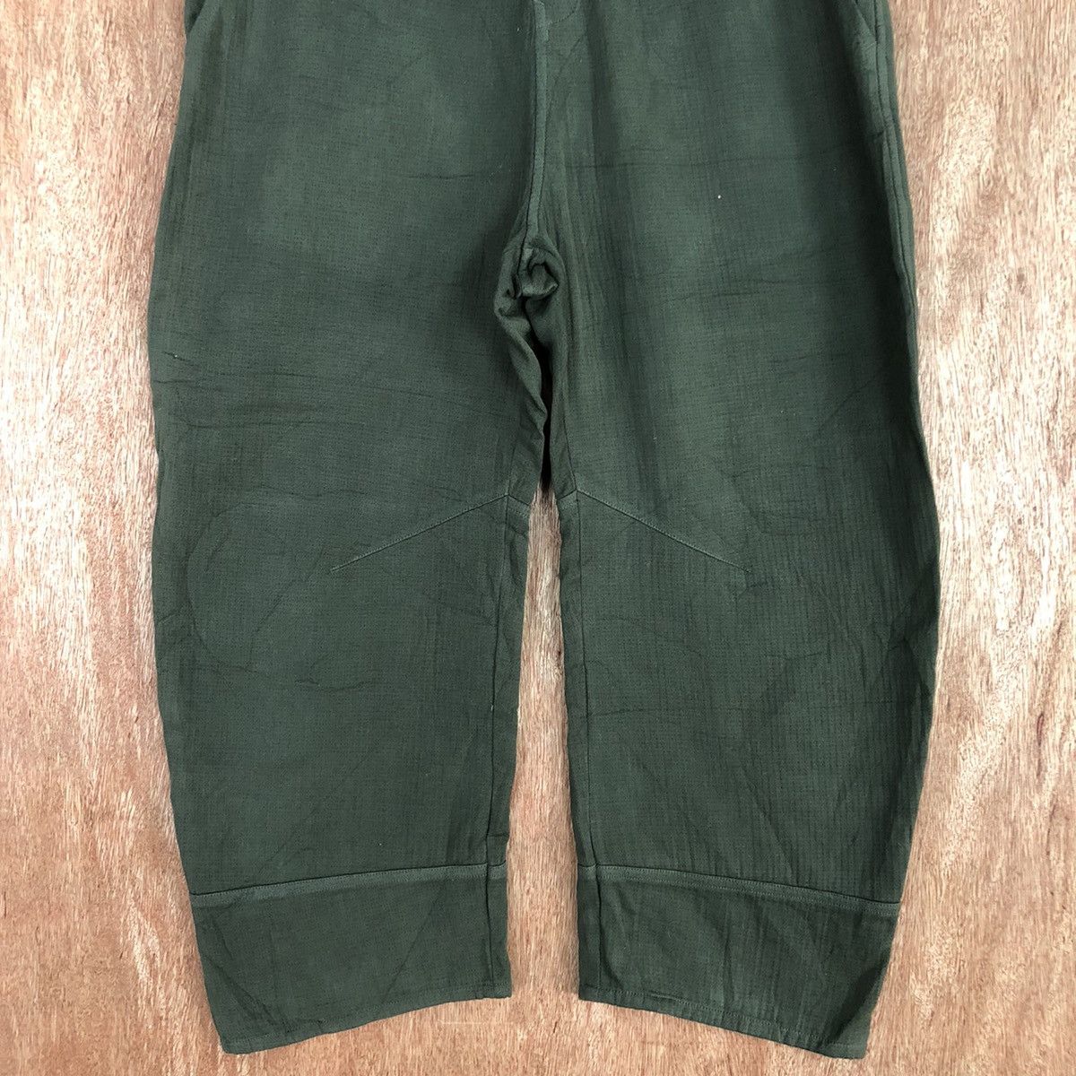 Japanese Brand Japan rare vintage Green Straight Pants Waist 25 #H0103 Size 25" / US 0 / IT 36 - 3 Thumbnail