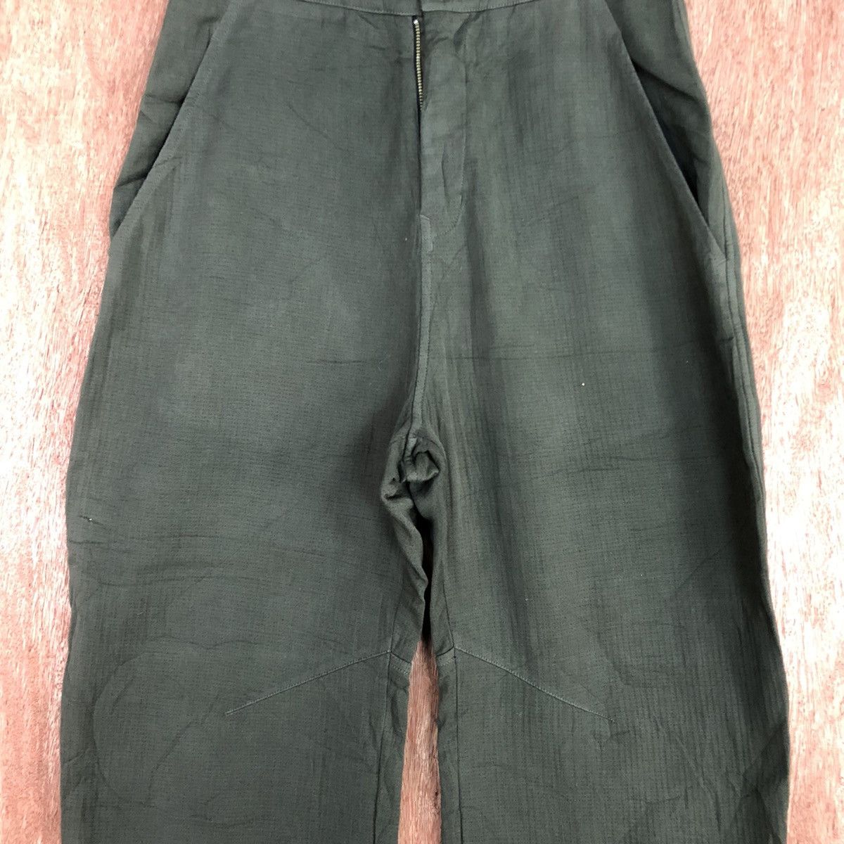 Japanese Brand Japan rare vintage Green Straight Pants Waist 25 #H0103 Size 25" / US 0 / IT 36 - 4 Thumbnail