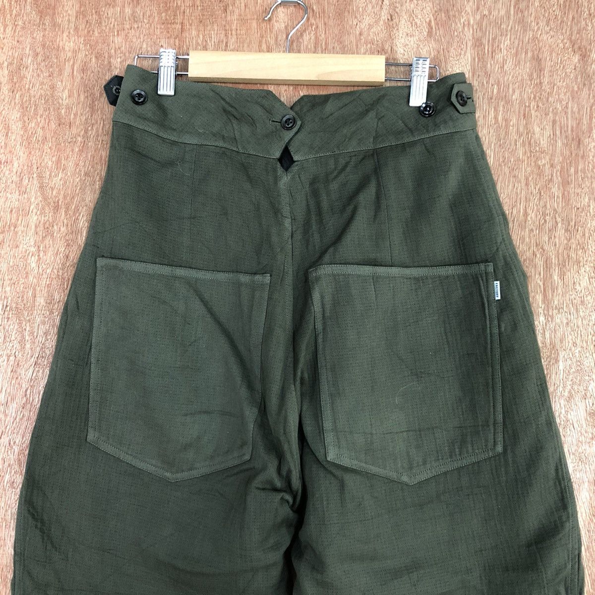 Japanese Brand Japan rare vintage Green Straight Pants Waist 25 #H0103 Size 25" / US 0 / IT 36 - 7 Thumbnail