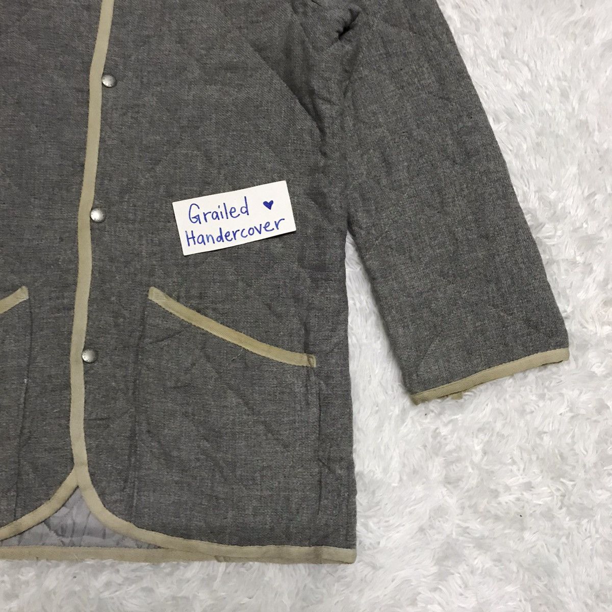 Mackintosh Mackintosh Wool Quilted Jacket Expressly For SHIPS Size US M / EU 48-50 / 2 - 6 Thumbnail