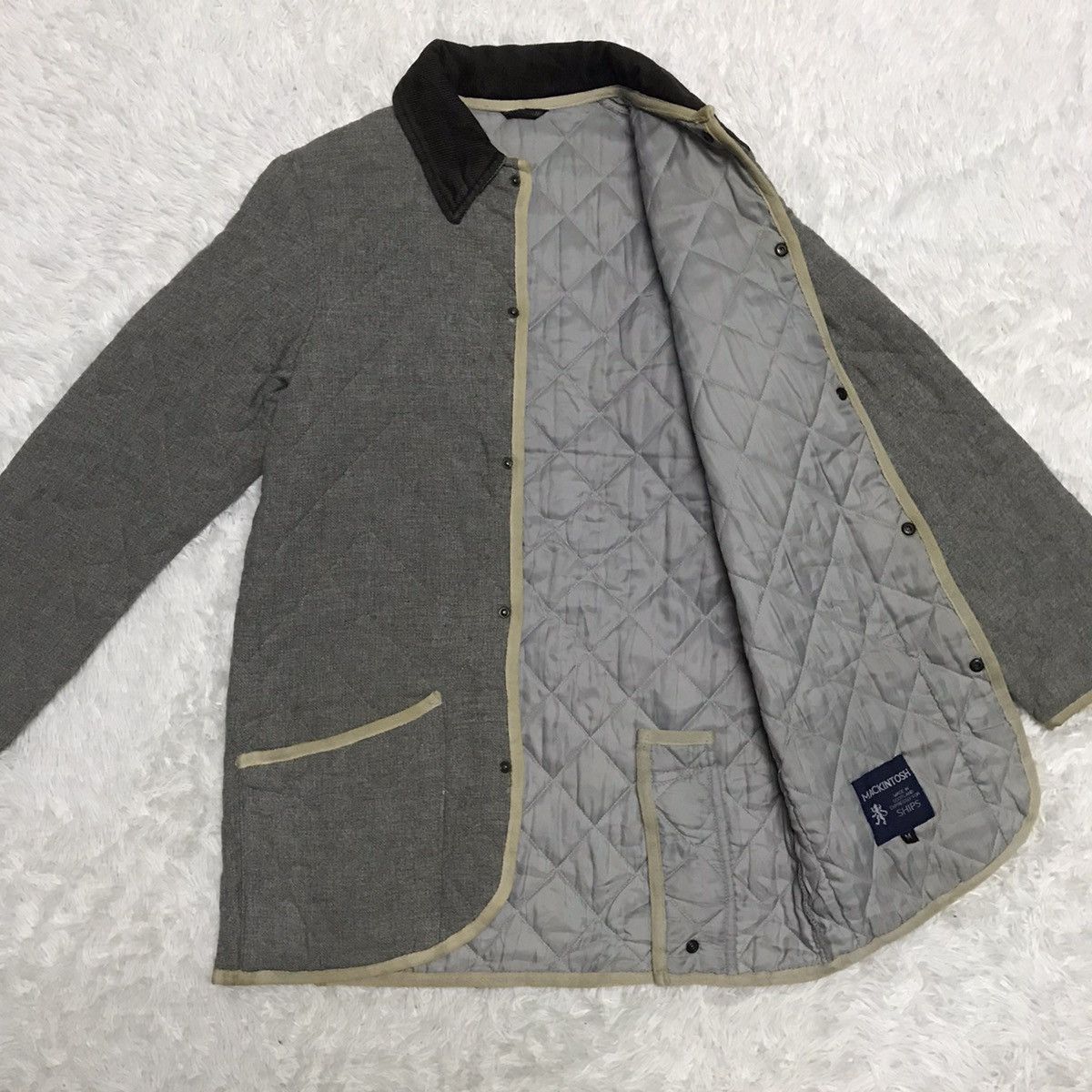 Mackintosh Mackintosh Wool Quilted Jacket Expressly For SHIPS Size US M / EU 48-50 / 2 - 12 Thumbnail