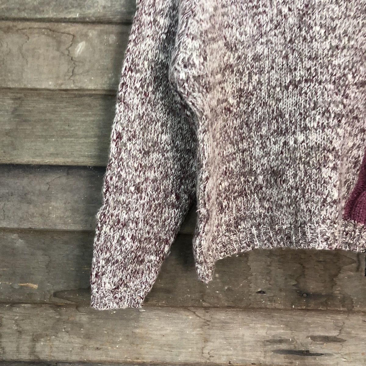 Japanese Brand Japan mohair sweatshirt crop top shaggy Grey Knitwear #013 Size S / US 4 / IT 40 - 4 Thumbnail