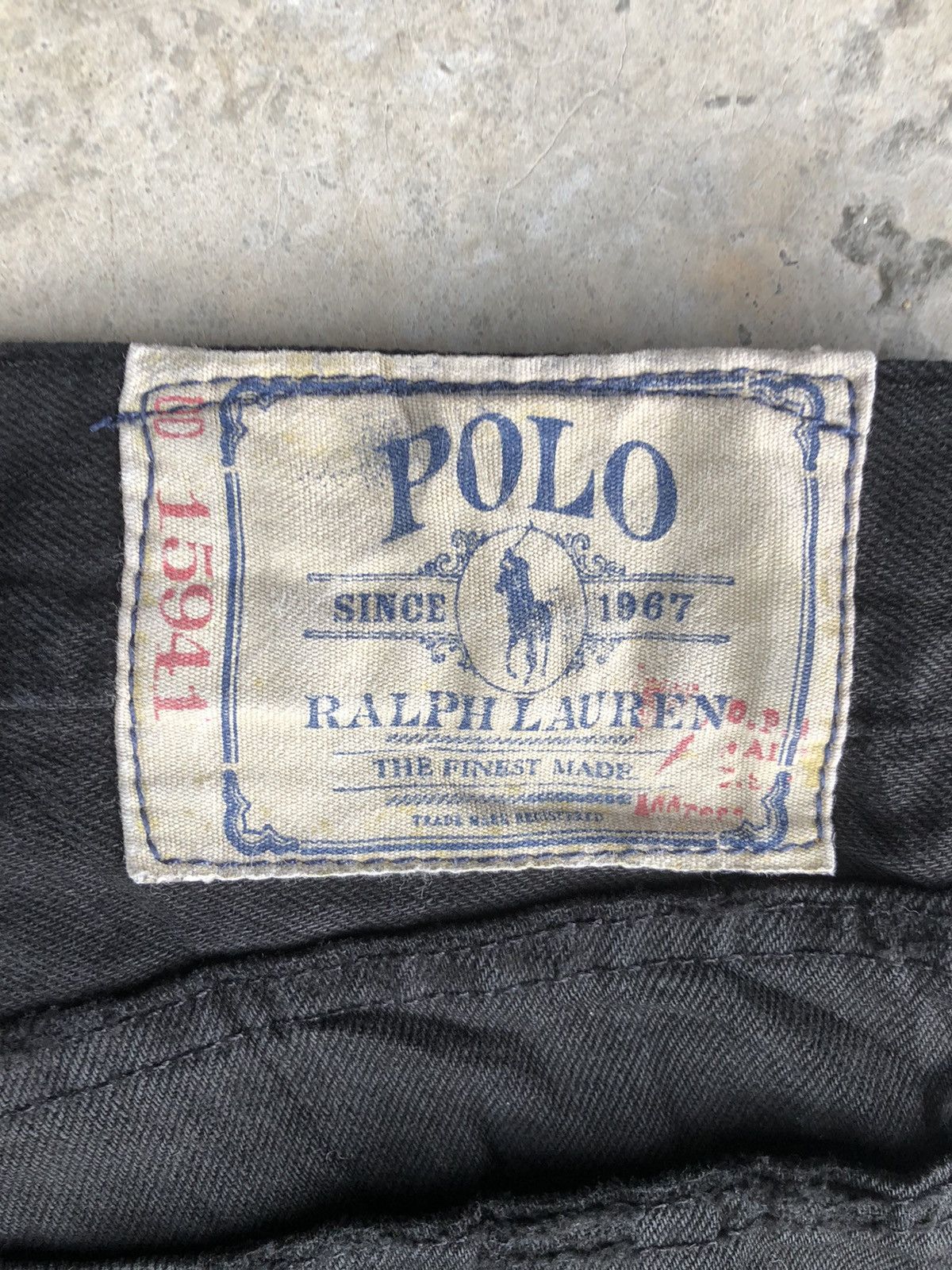 Polo Ralph Lauren Vintage Polo Ralph Lauren Embroidered Logo Size US 32 / EU 48 - 16 Thumbnail