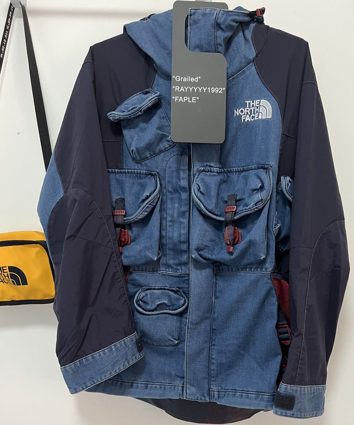 Urban Exploration North Face Denim Jacket Denim Jacket North Face