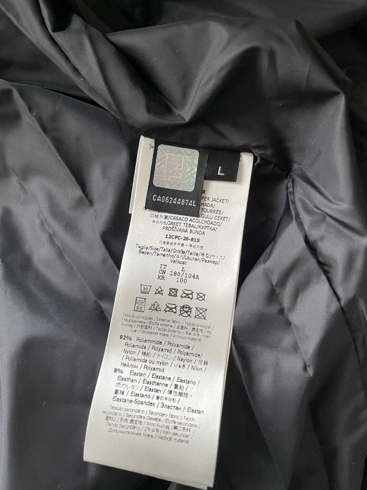 Fendi $3,500 Fendi Runway Parka Brand NEW Duck Down Jacket Size US XXL / EU 58 / 5 - 9 Thumbnail