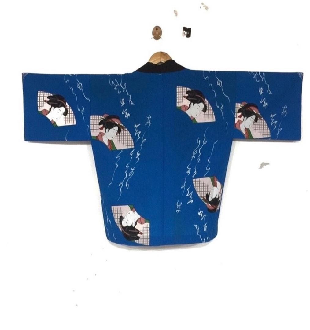 Blue Blue Japan × Japanese Brand × Vintage Vintage kimono Geisha big logo Size US M / EU 48-50 / 2 - 3 Thumbnail