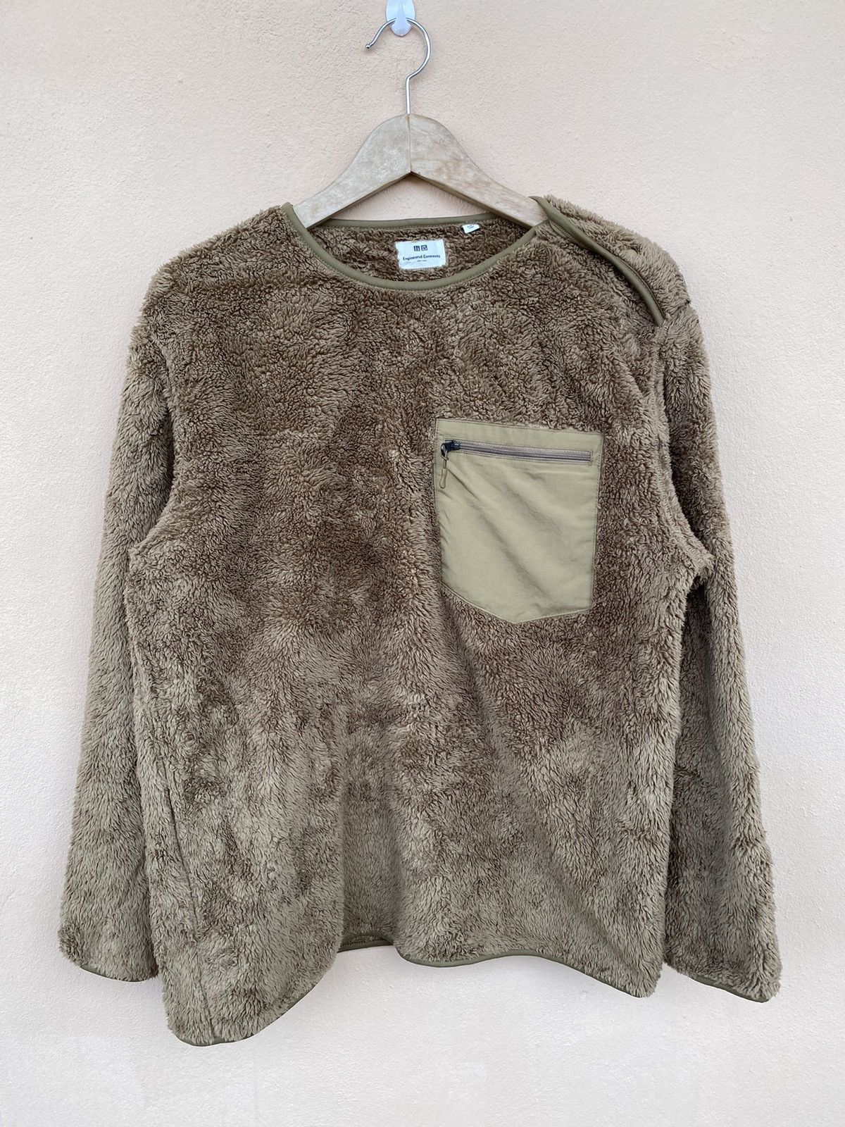 Steals💥Uniqlo X engineered garment fur fleece jacket