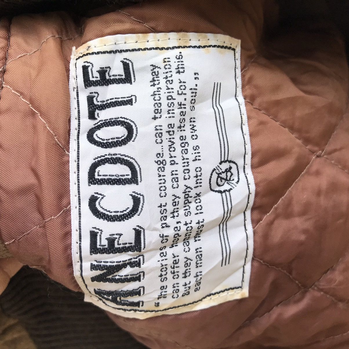 Genuine Leather Vintage Ane C Dote Leather Bomber Jacket Size US L / EU 52-54 / 3 - 8 Thumbnail