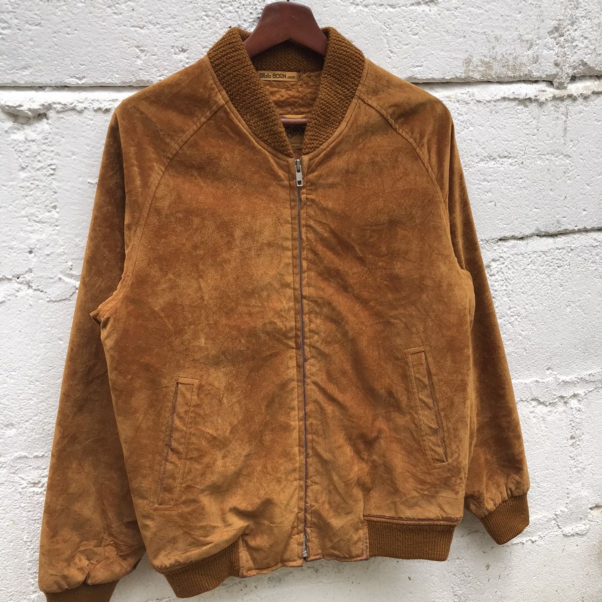 Vintage Bill Born Jack Varsity Leather Jacket Size US L / EU 52-54 / 3 - 2 Thumbnail