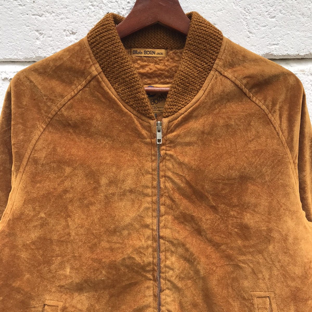 Vintage Bill Born Jack Varsity Leather Jacket Size US L / EU 52-54 / 3 - 4 Thumbnail