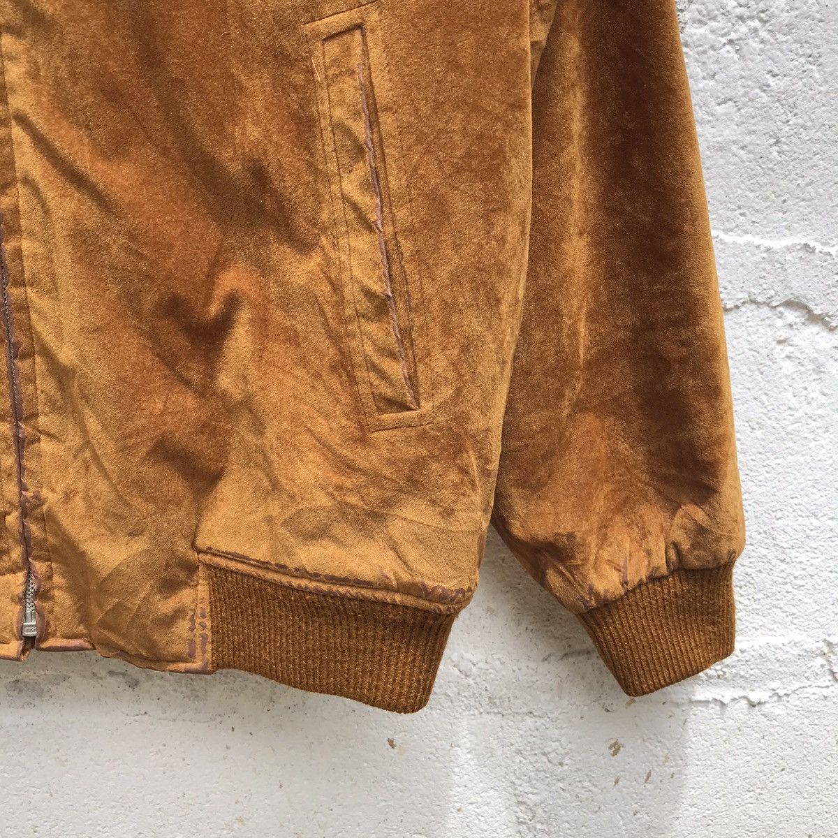 Vintage Bill Born Jack Varsity Leather Jacket Size US L / EU 52-54 / 3 - 5 Thumbnail