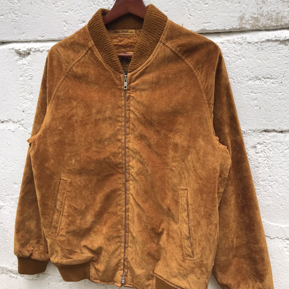 Vintage Bill Born Jack Varsity Leather Jacket Size US L / EU 52-54 / 3 - 3 Thumbnail