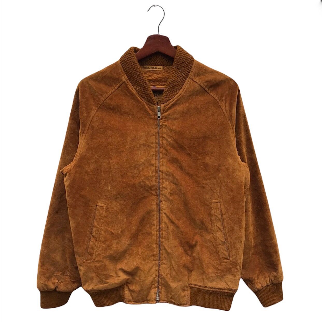 Vintage Bill Born Jack Varsity Leather Jacket Size US L / EU 52-54 / 3 - 1 Thumbnail