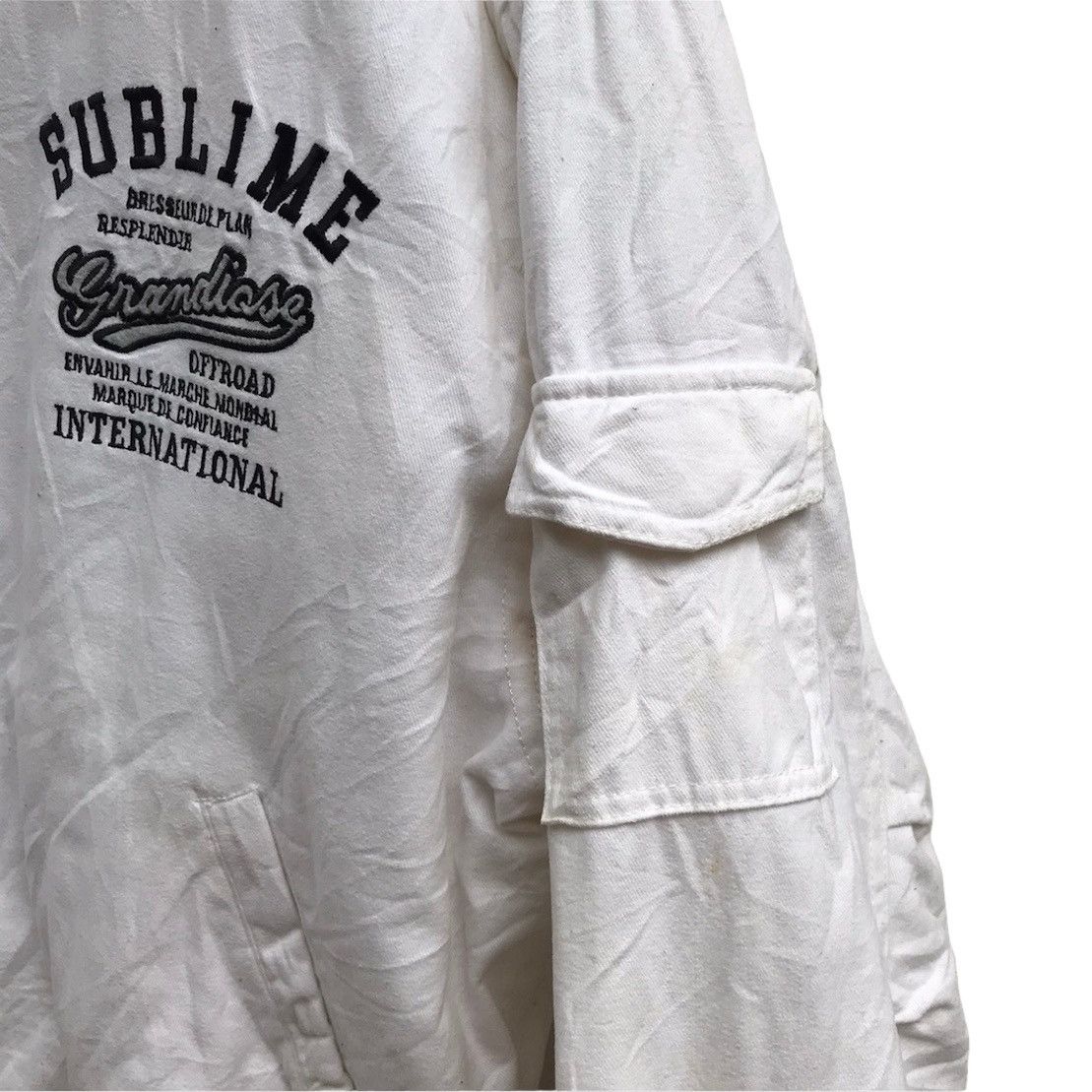 Japanese Brand Vintage Comfort Design Varsity Bomber Jacket Size US L / EU 52-54 / 3 - 6 Thumbnail
