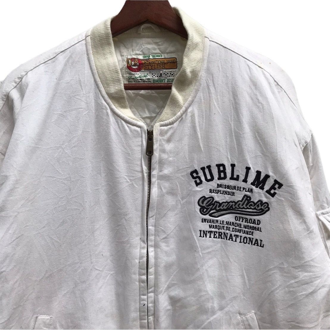 Japanese Brand Vintage Comfort Design Varsity Bomber Jacket Size US L / EU 52-54 / 3 - 5 Thumbnail