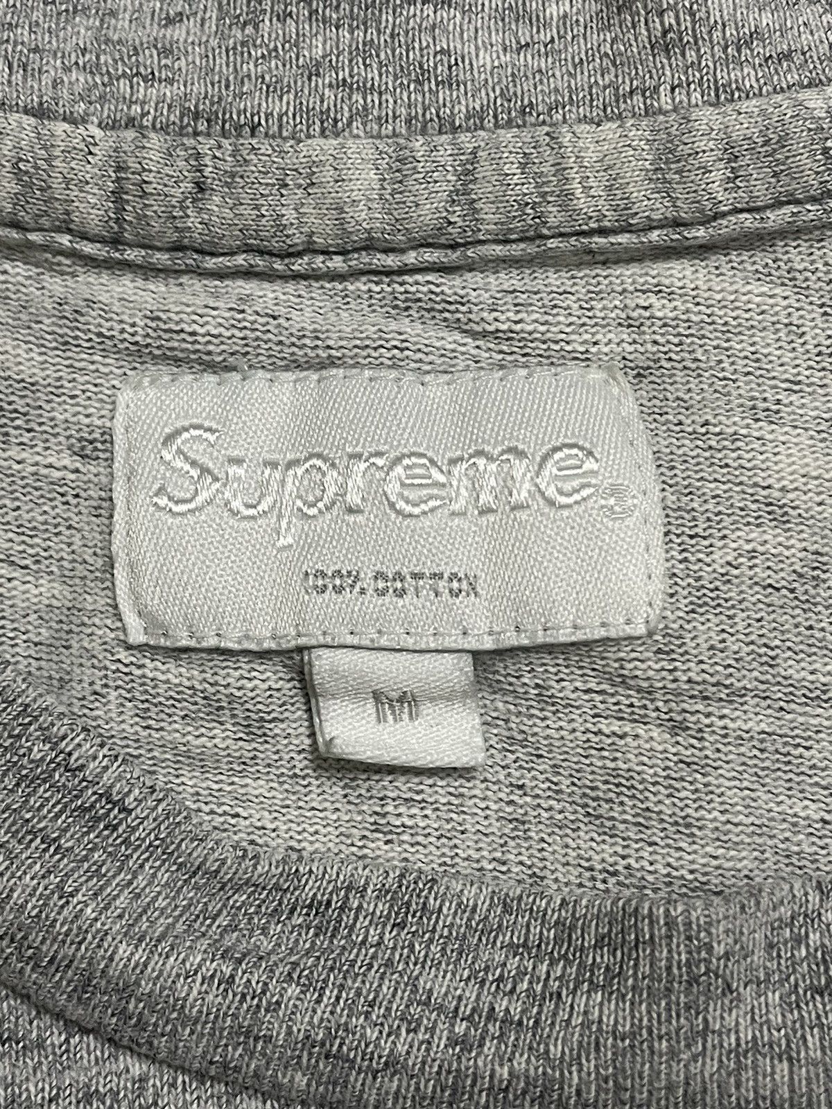Supreme Vintage Supreme Curve Logo Tee Size US M / EU 48-50 / 2 - 4 Thumbnail