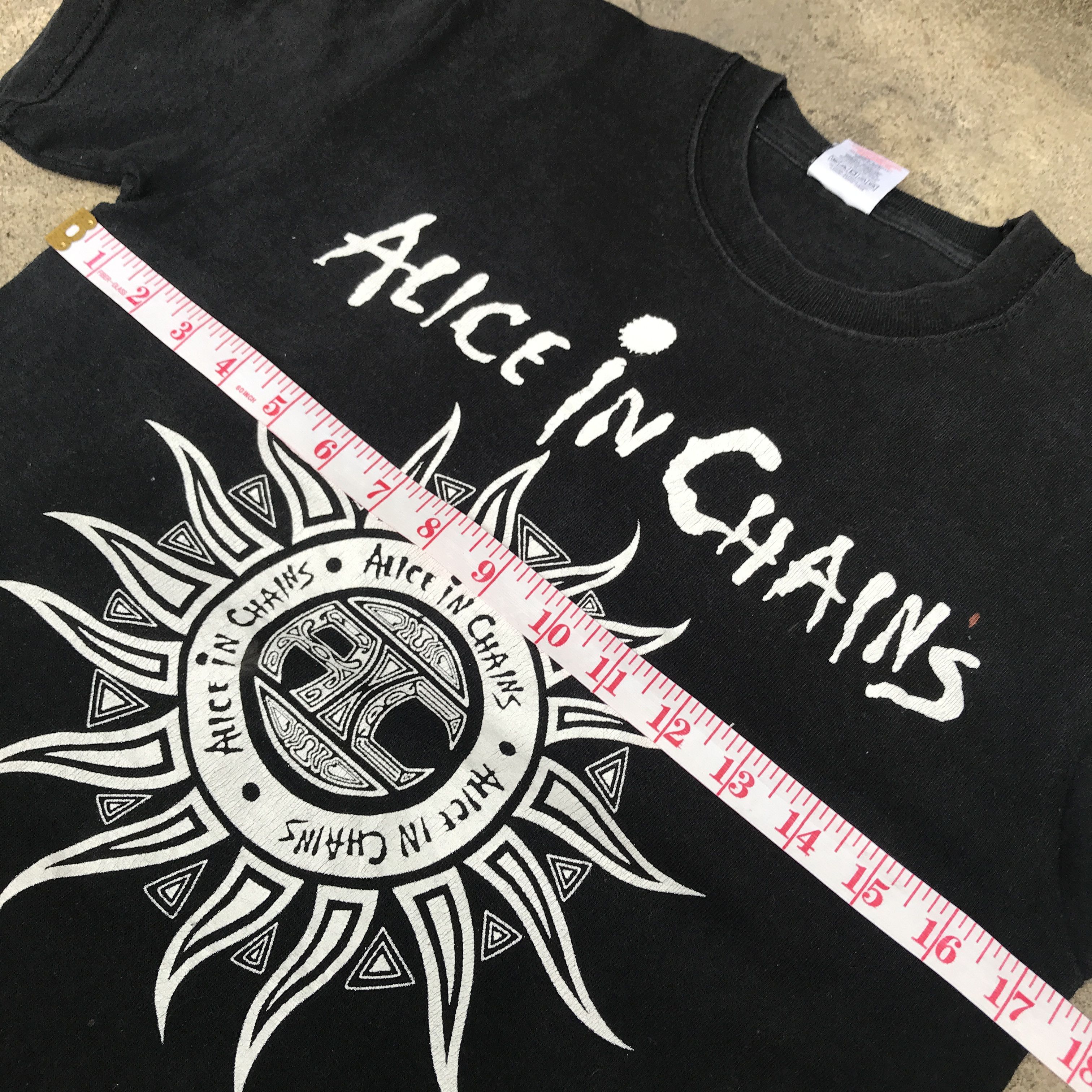Band Tees × Vintage Vintage Y2K Alice In Chains European Tour Promo Tee Size US S / EU 44-46 / 1 - 8 Thumbnail
