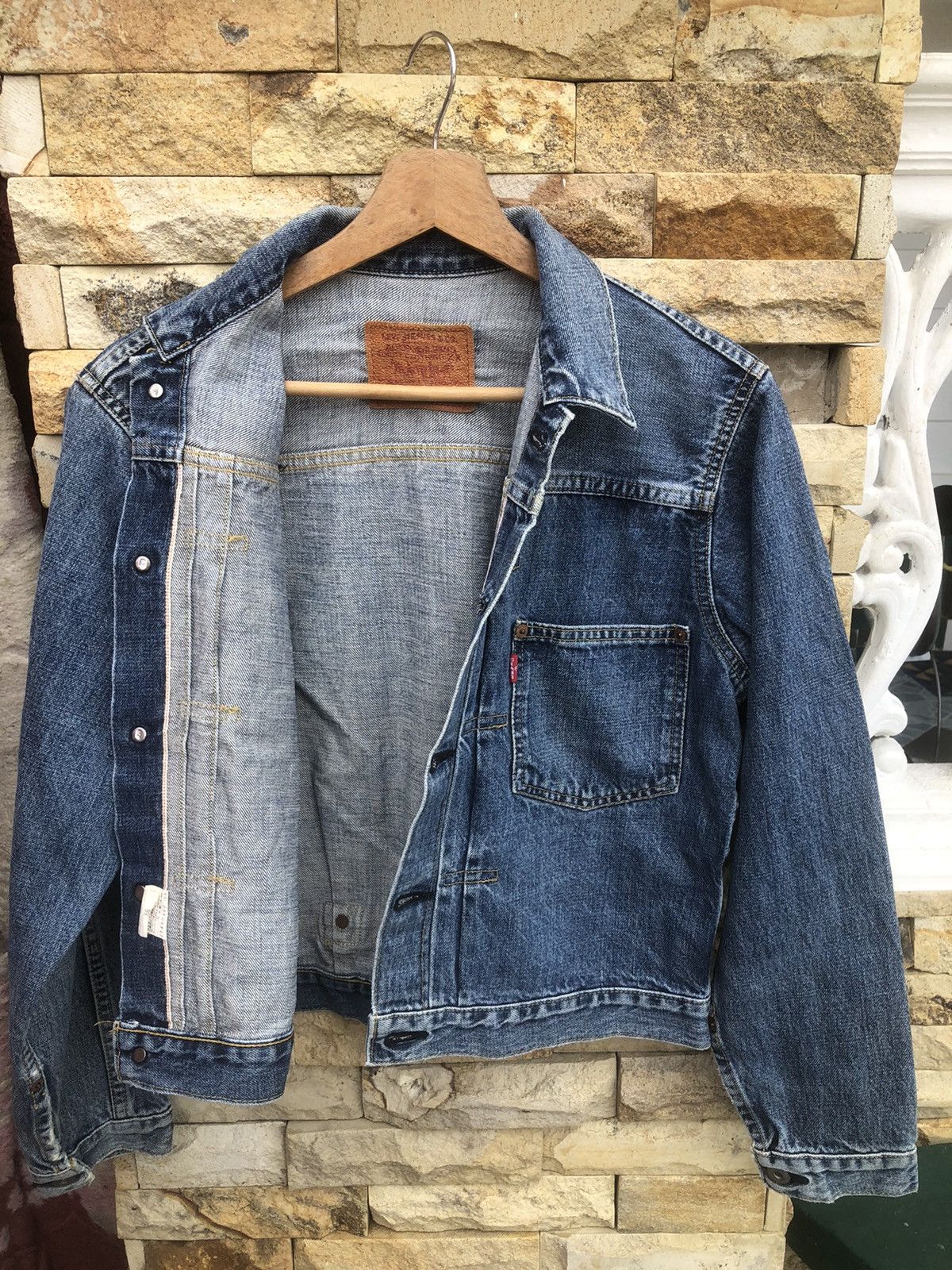Levi's × Levi's Vintage Clothing × Vintage Last Drop🔥Rare‼️Vtg Levis Big E  Type 2 Trucker Denim Jacket | Grailed