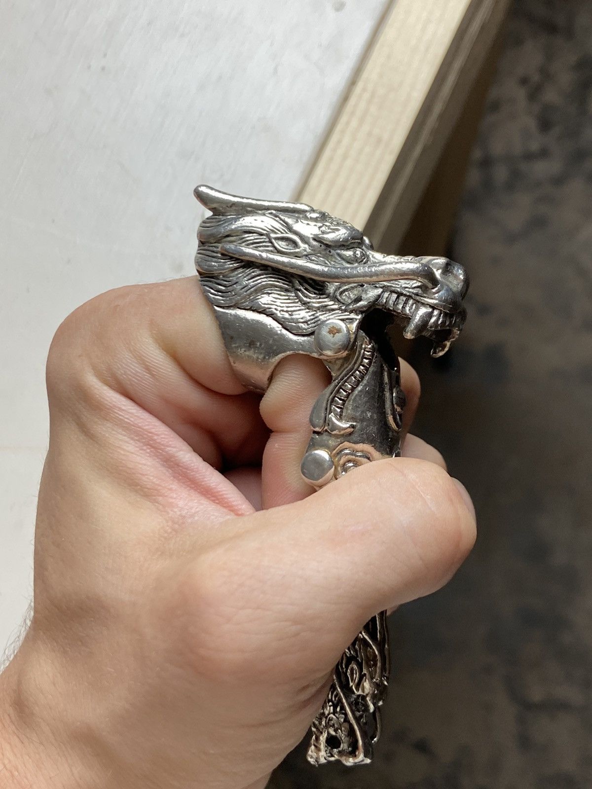 Japanese Brand DRAGON FINGER RING JAPANESE ARCHIVE 1990s Size ONE SIZE - 3 Thumbnail