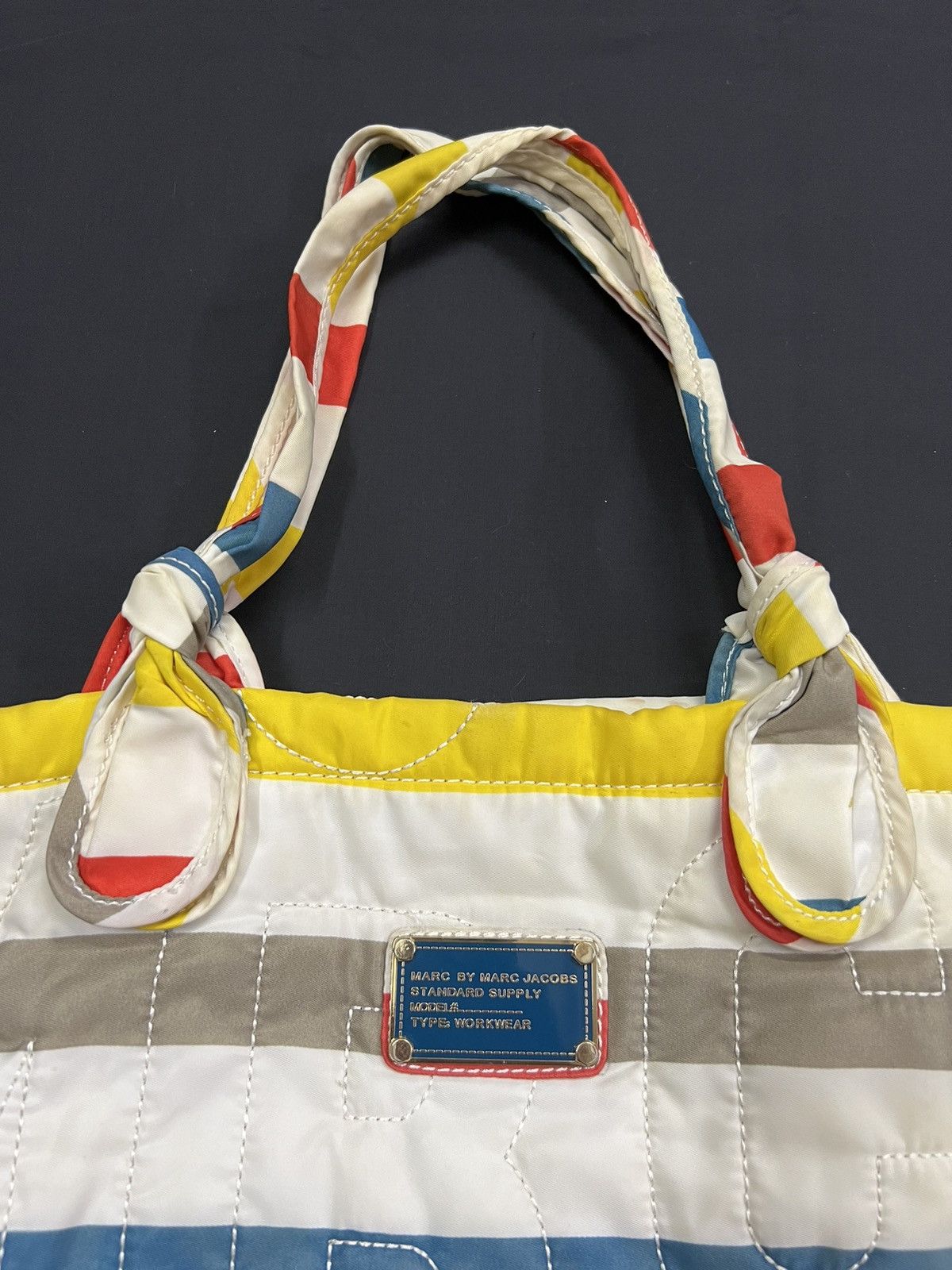 Heaven by Marc Jacobs × Marc Jacobs Marc Jacobs Multicolor Quilted Colorama Shoulder Tote Bag Size ONE SIZE - 5 Thumbnail