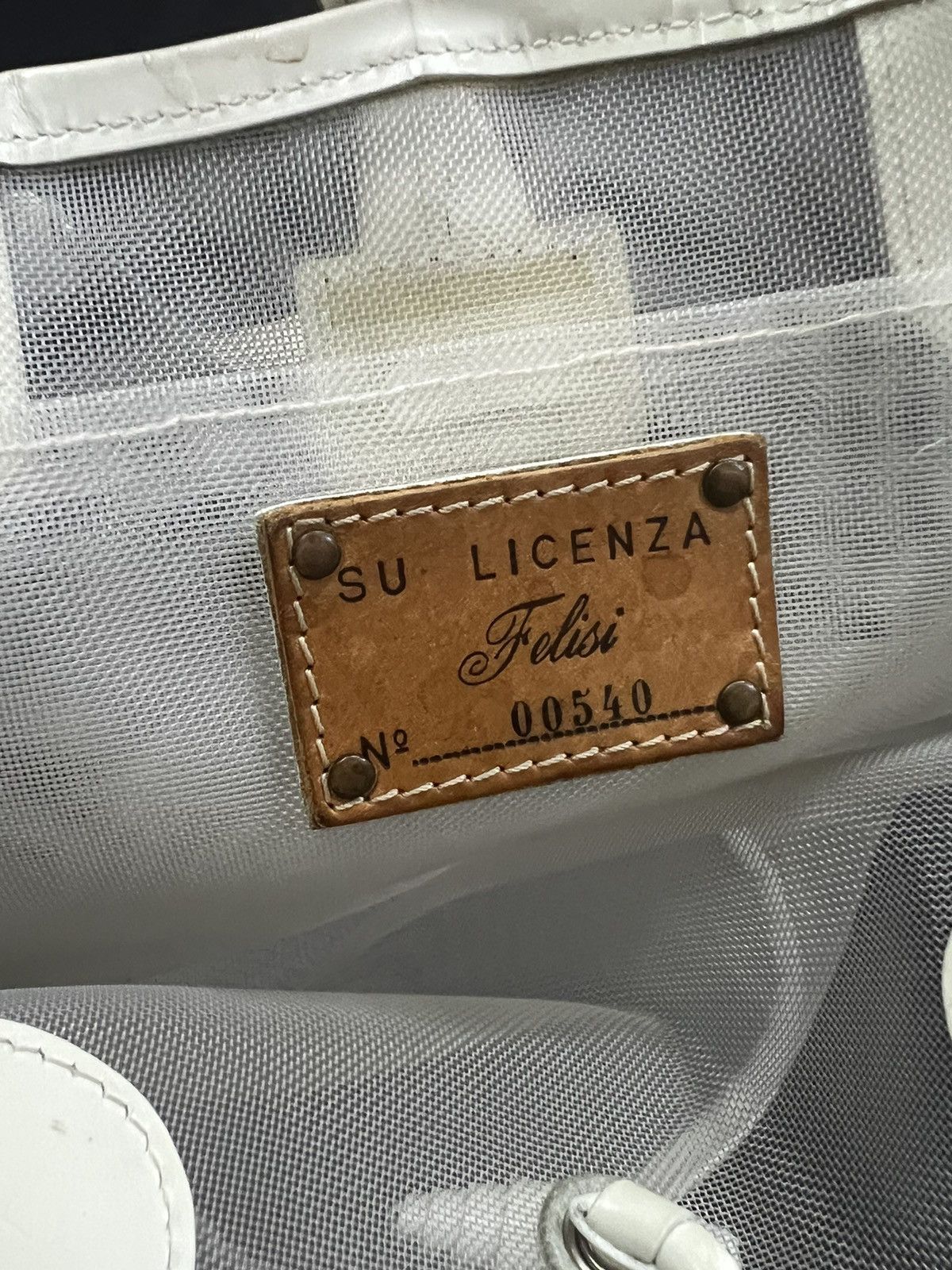Felisi GRAIL🔥OG Su Licenza Felisi Hermes Transparent Shoulder Bag Size ONE SIZE - 6 Thumbnail