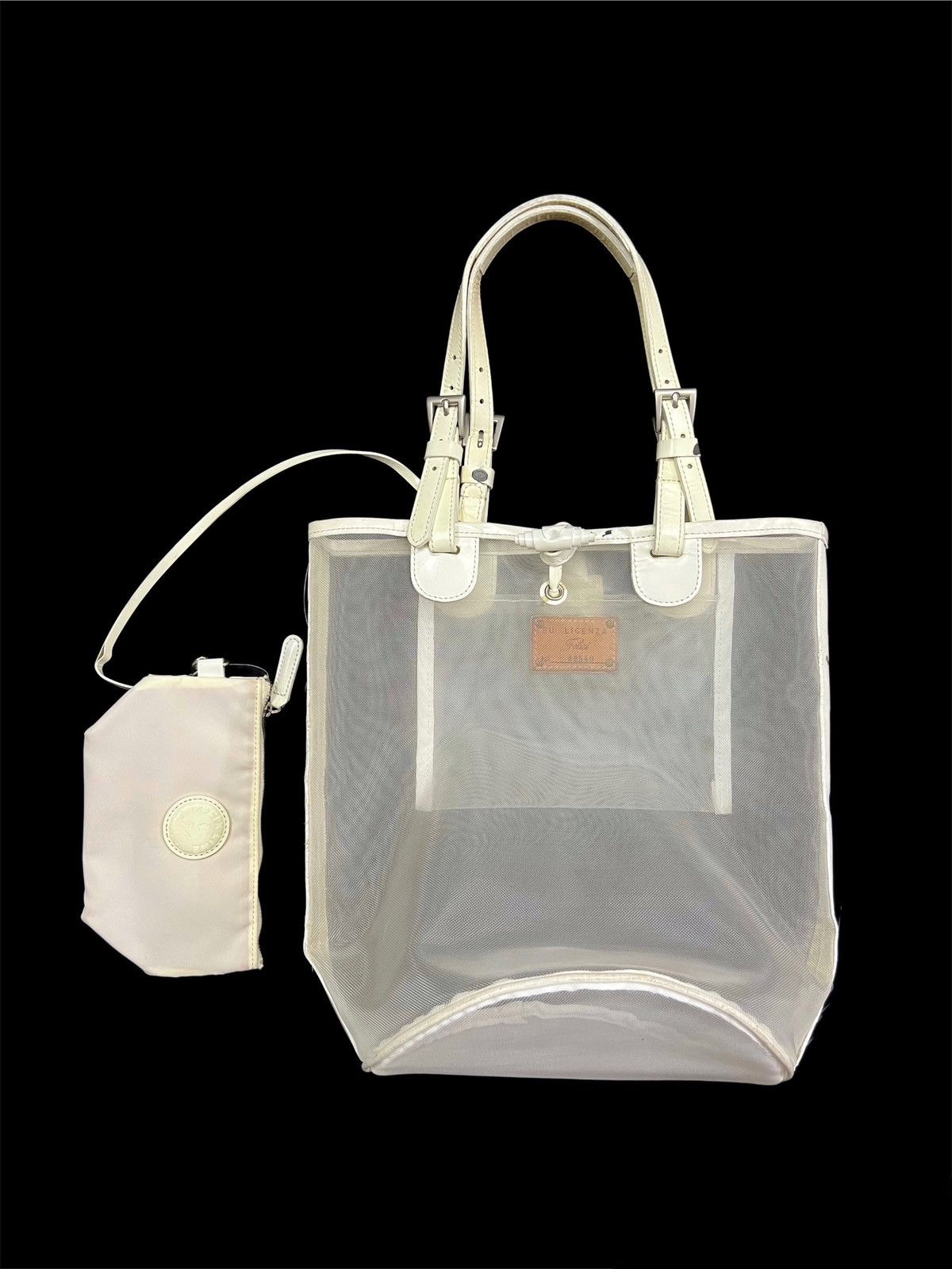 Felisi GRAIL🔥OG Su Licenza Felisi Hermes Transparent Shoulder Bag Size ONE SIZE - 1 Thumbnail