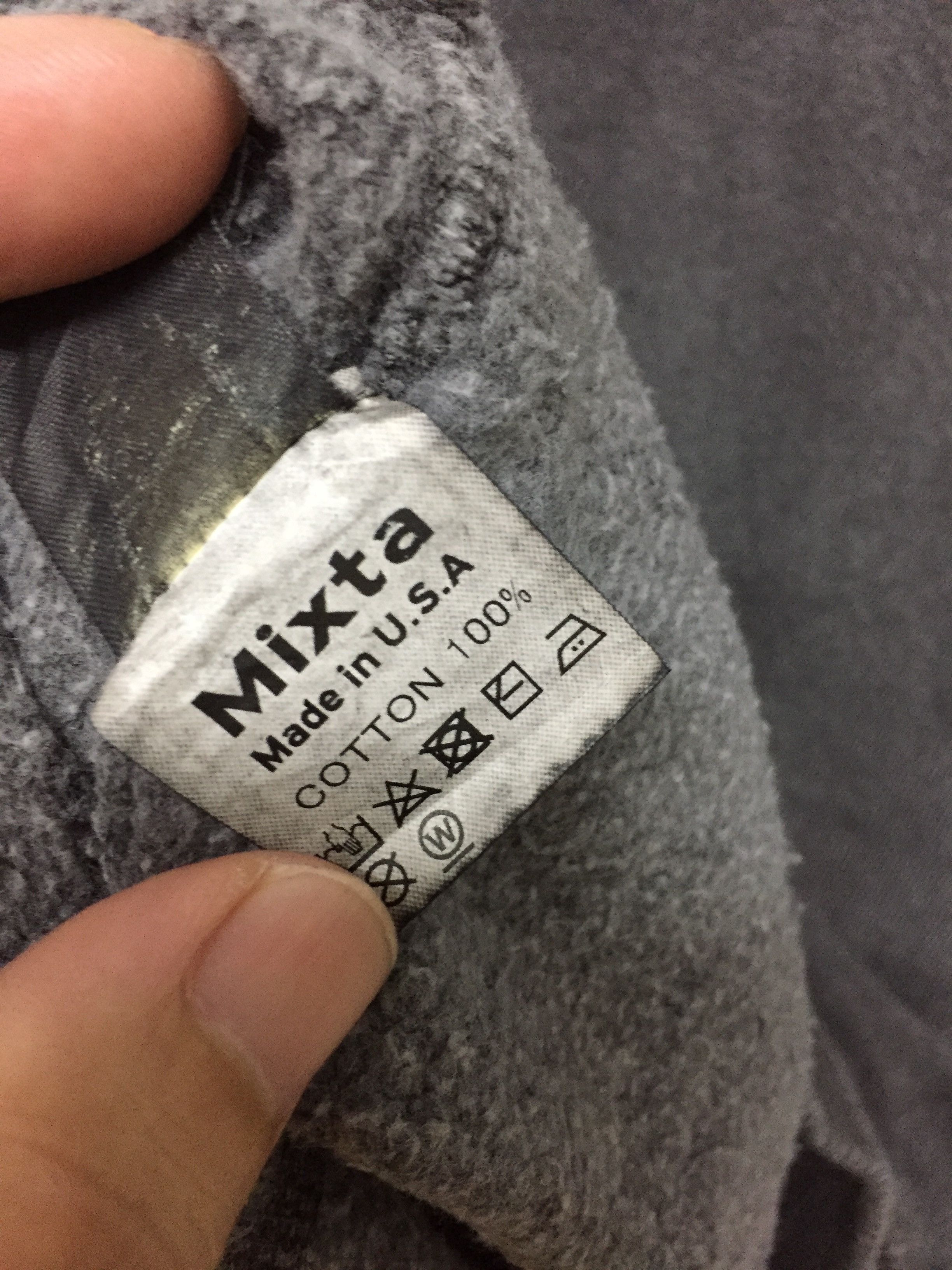 J.S. Homestead TABBY PHYS.ED velvet print Vintage Gray hoodie Size US M / EU 48-50 / 2 - 9 Thumbnail