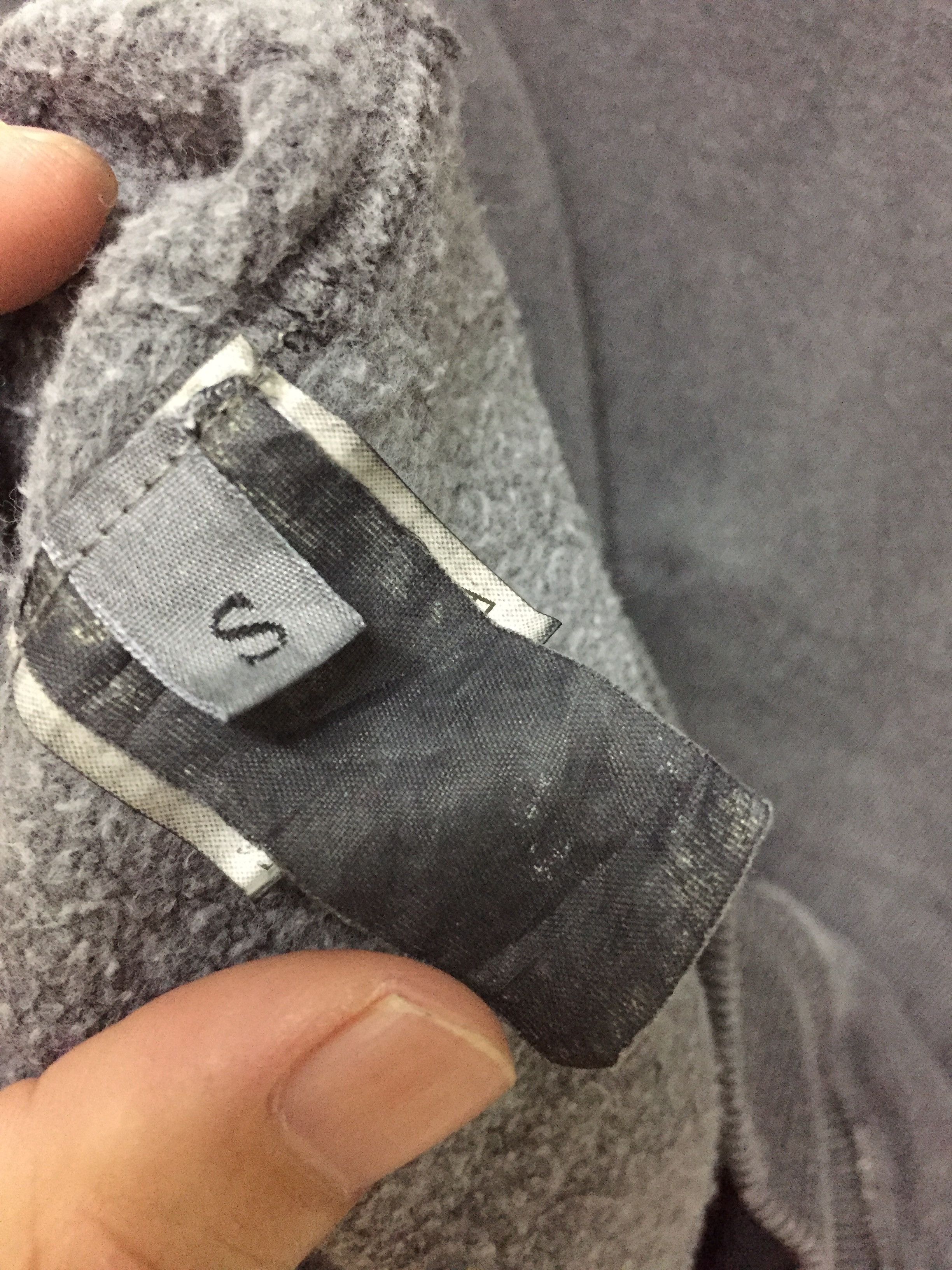 J.S. Homestead TABBY PHYS.ED velvet print Vintage Gray hoodie Size US M / EU 48-50 / 2 - 8 Thumbnail