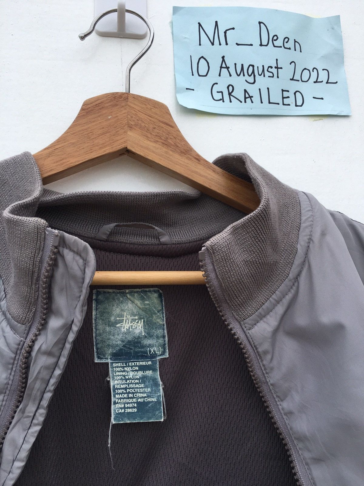Stussy Vintage Stussy Thermolite Insulation Jacket Size US XL / EU 56 / 4 - 12 Thumbnail