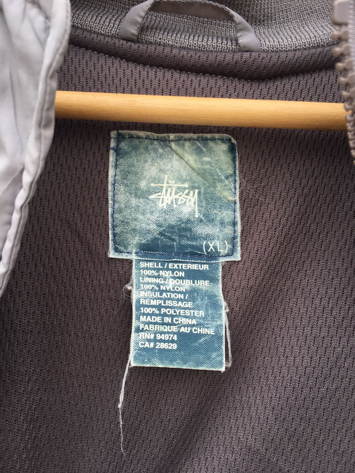 Stussy Vintage Stussy Thermolite Insulation Jacket Size US XL / EU 56 / 4 - 13 Thumbnail