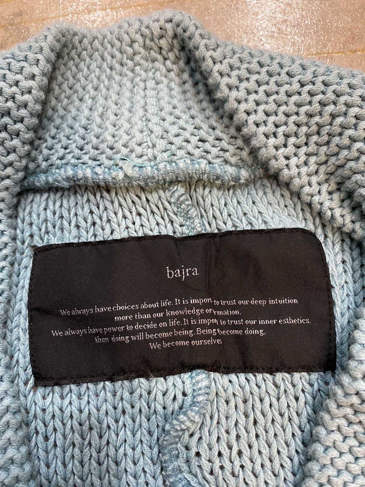 Bajra × If Six Was Nine × KMRii BAJRA Japan open 3D cable knit mesh cardigan Size US M / EU 48-50 / 2 - 9 Thumbnail